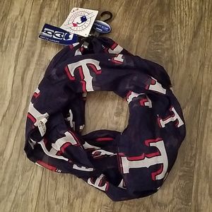 NWT Texas Rangers Infinity Scarf